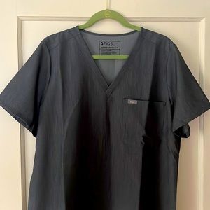 New Figs Core Charcoal Women’s Scrub Set